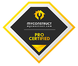 MyConstruct Pro Certified badge
