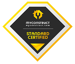 MyConstruct Standard Certified badge